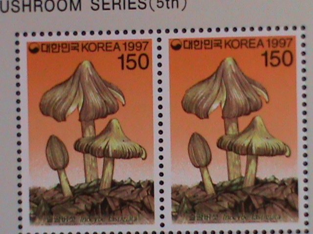 ​KOREA-1997 SC#1912 COLORFUL LOVELY MUSHROM MNH S/S VF WE SHIP TO WORLD WIDE