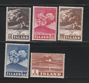 Iceland 246, 248-251  MH Volcano