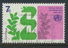 Australia  Sc# 545  WHO   Caduceus & Laurel Used 