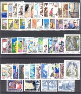 2000 - ITALY - YEAR COMPLETE SET SC# 2323-2383 - MNH  **