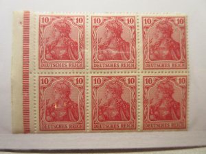 GERMANY H-Blatt Michel: HB 1, MINT HINGED, Lot32 Cat €270