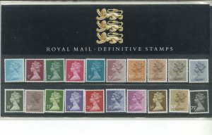 Great Britain various Machins MNH cgs