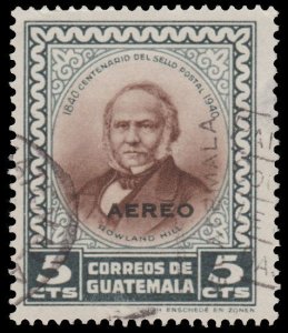 GUATEMALA STAMP 1946 SCOTT # C140. USED. # 2