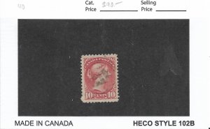 Canada: Sc #40, used (55101)