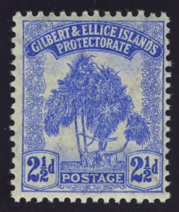 Gilbert & Ellice Is 1911 KEVII 2½d blue superb MNH. SG 11. Sc 11.