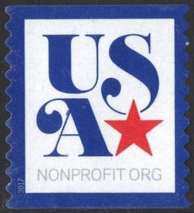 SC#5172 (5¢) USA Nonprofit Coil Single (2017) Used