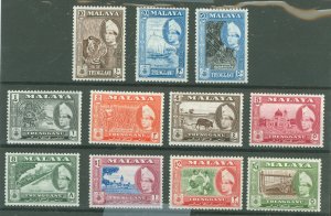 Trengganu #75-85  Single (Complete Set)