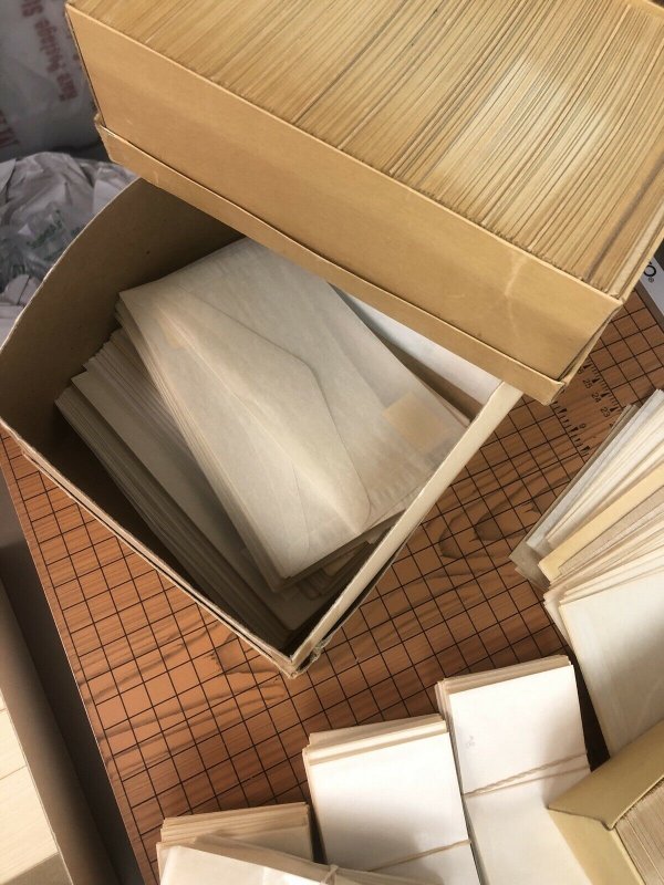 Assortment Of Glassine Envelopes  #1’s, 4’s,6’s 2700+