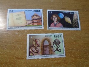 Cuba  #  1799-1801   MNH  Copernicus