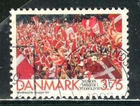 Denmark 1992: Sc. # 965: Used Cpl. Set