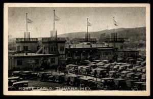 Mexico Monte Carlo Tijuana Vintage Unused RPPC (SCARCE) Gorgeous