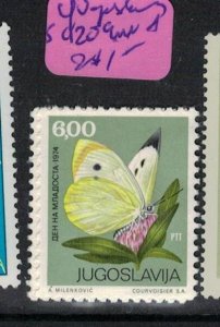 Yugoslavia Butterfly SC 209 MNH (9erh)