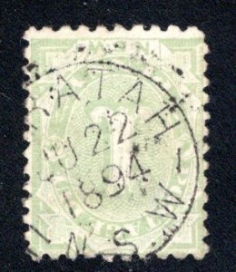 New South Wales SC#J2 VF Used  .....    4320183