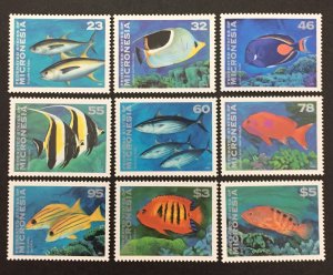Micronesia 1996 #213-26, Fish, MNH(see note).