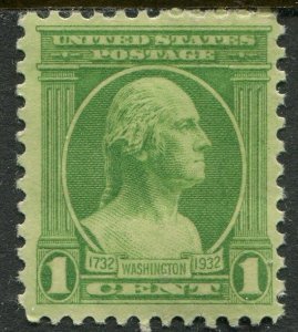 705 1c Washington Mint NH OG