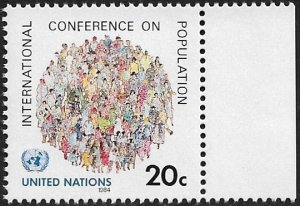 United Nations UN New York 1984 Scott # 417 Mint NH Ships Free With Another Item