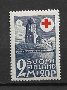 1931 Finland ScB7 Fortress of Vipun/Red Cross MH