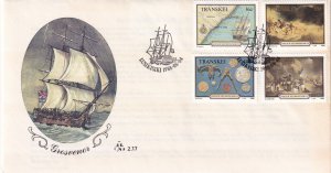 SA10b Transkei 1988 Shipwreck of Grosvenor FDC