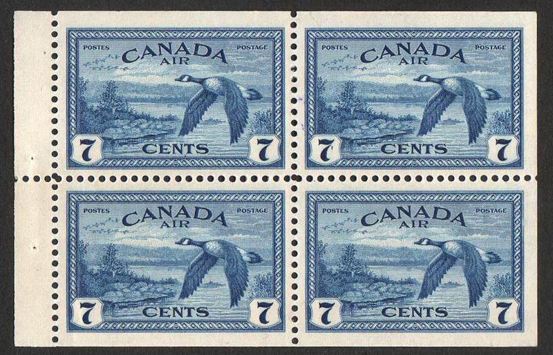 Booklet pane - #C9a - MNH