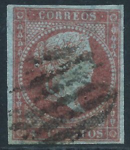 Spain, Sc #37, 4c Used