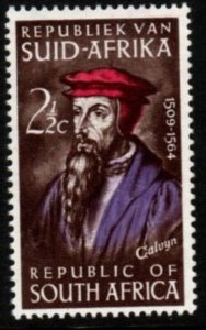 SOUTH AFRICA SG254 1964 400TH DEATH ANNIV OF CALVIN MNH