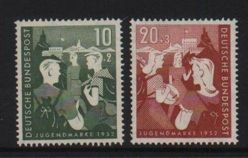 Germany #B325 - #B326 NH Mint