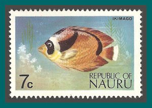 Nauru 1973 Definitives, 7c Butterflyfish, MNH  96,SG104