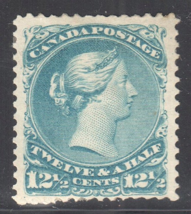 Canada #28 VF-XF MINT OG Hinge --Large Queen-- C$2800.00