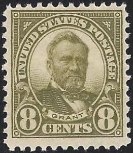 Scott 560, Original Gum, 1922 Regular Issues