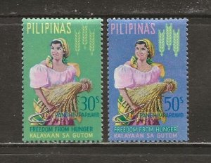 Philippines Scott catalog # C88-C89 Unused HR