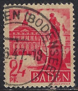 Germany Baden 5N8 VFU Z8185-1