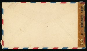 Hawaii Schofield Barracks APO #957 US Army Postal Service Airmail Cover WWII