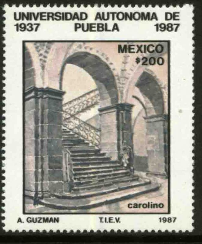 MEXICO 1477 50th Anniversary of the University of Puebla MNH