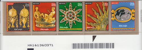 2013 Italy Jewelry Made In Italy Series S5 (Scott 3185) MNH