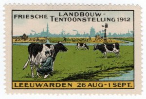 (I.B) Netherlands Cinderella : Farming Exhibition (Leeuwarden 1912)