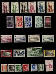 Togo #Selection of 26 Mint and Used Issues