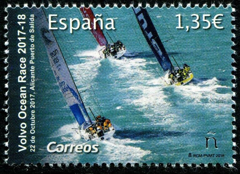 HERRICKSTAMP NEW ISSUES SPAIN Sc.# 4291 Volvo Ocean Race