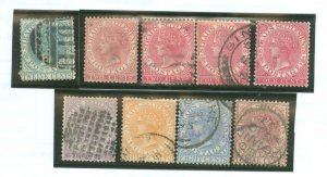 Straits Settlements #14/41/41a-43/48/49/ Used Single