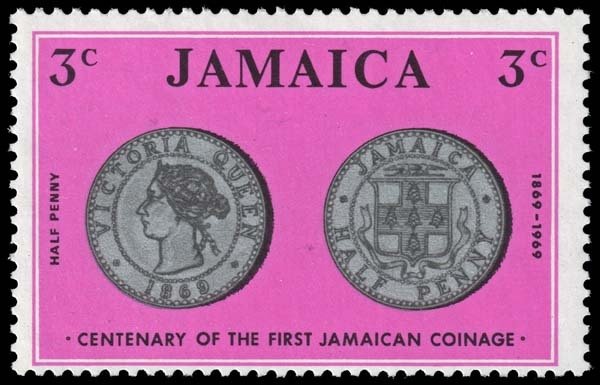 Jamaica - Scott 295 - Mint-Never-Hinged - Poor Centering