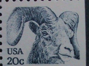 ​UNITED STATES-1982-SC# 1949a -GOAT MNH -BOOKLET PANE- 10 STAMPS- VF VERY FINE