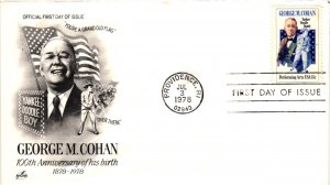 #1756 George M. Cohan – Artcraft Cachet