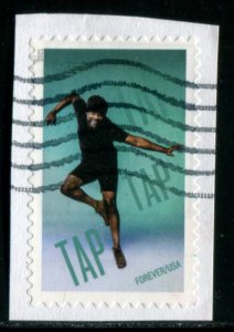 5611 US (55c) Tap Dance SA, used on paper