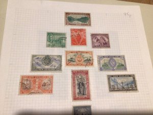 New Zealand stamps collection on 5 pages  A13934