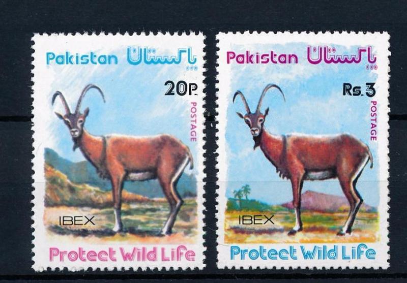 [39266] Pakistan 1976 Wild Animals Mammals Ibex MNH