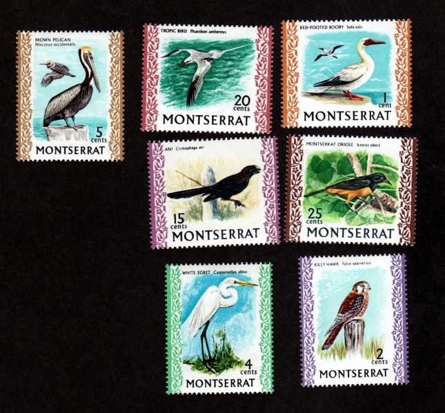 Montserrat # 231//239 Mint Birds!