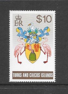 BIRDS - TURKS & CAICOS #769 FLAMINGOS MNH
