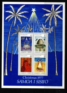 SAMOA SGMS500 1977 CHRISTMAS  MNH