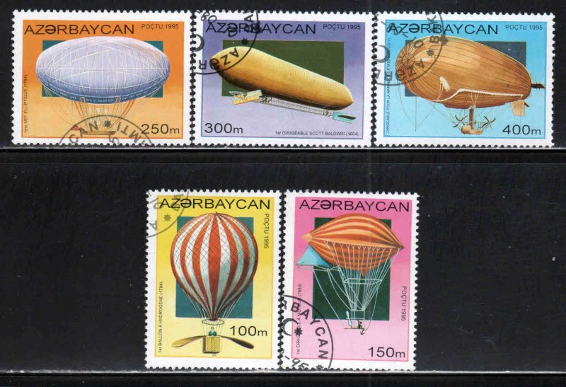 Azerbaijan # 507-12 ~ Short Set 5 of 6 ~ Ucto, HMR