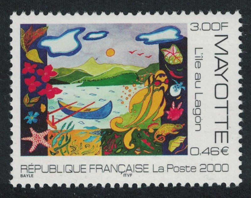 Mayotte L'ile au Lagon 1v SG#105