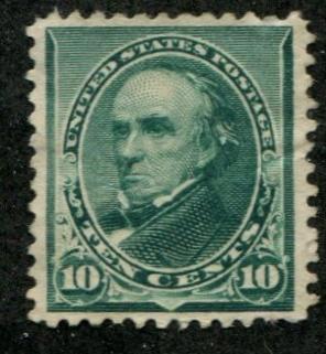 USA SC# 226 Webster 10c, Mint unused